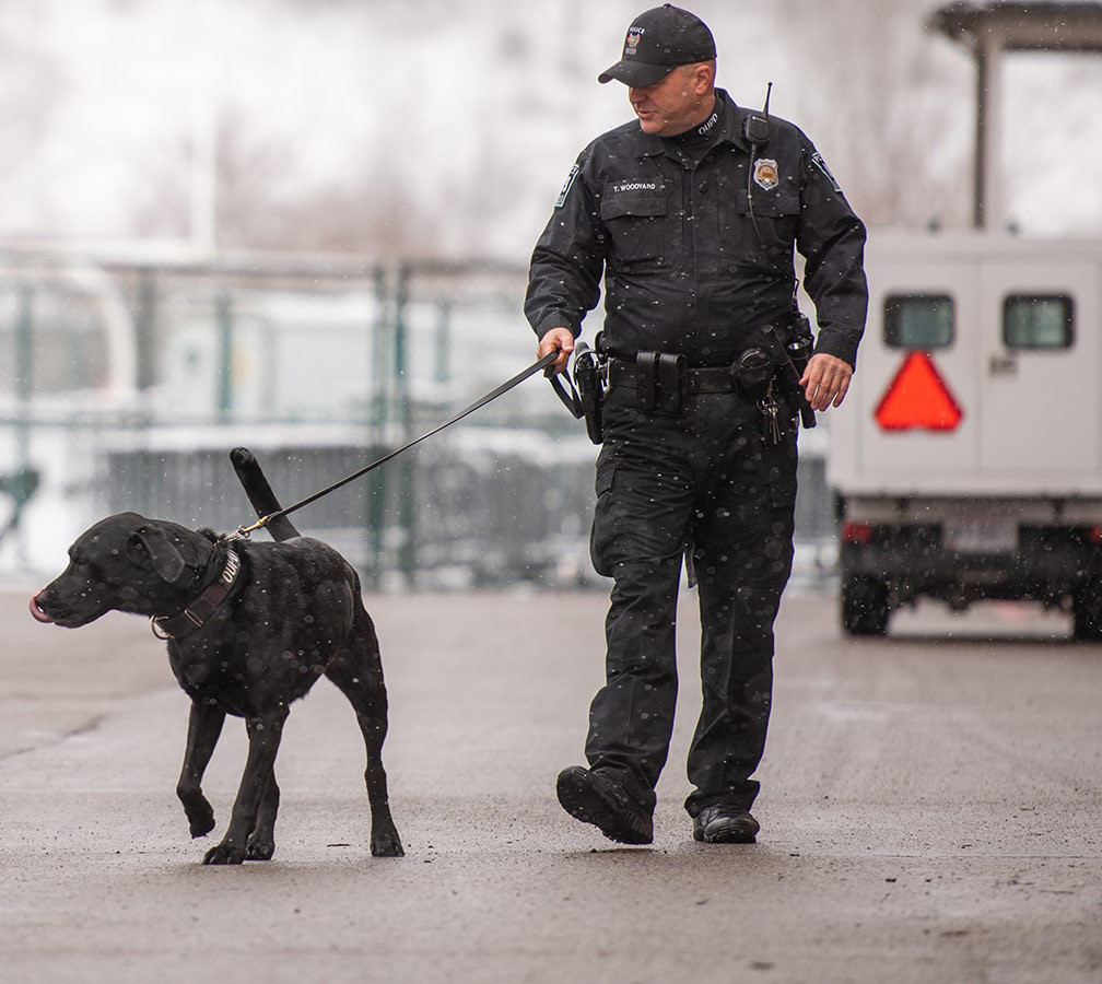 OUPD Announces Retirement Of Officer Woodyard, K9 Alex